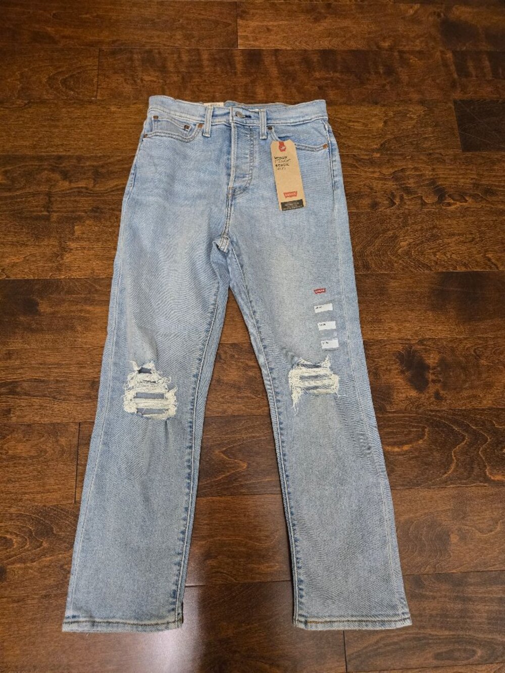 NWT Levi's Wedgie Straight Ankle Jeans Size 28/26